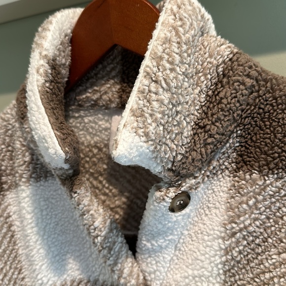 LE LIS fleece jacket button down - Picture 8 of 10